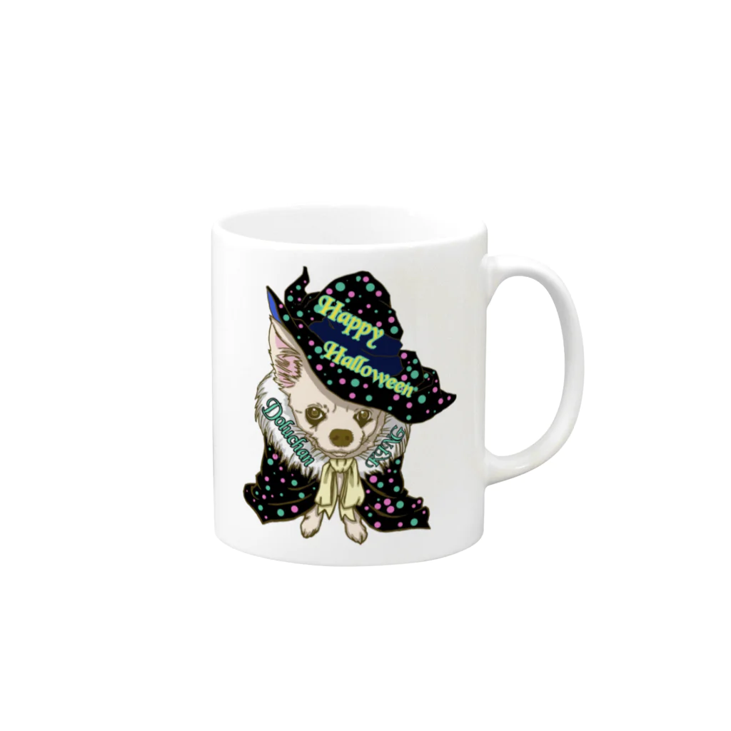 DoluneeのKINGハロウィン数量限定 Mug :right side of the handle