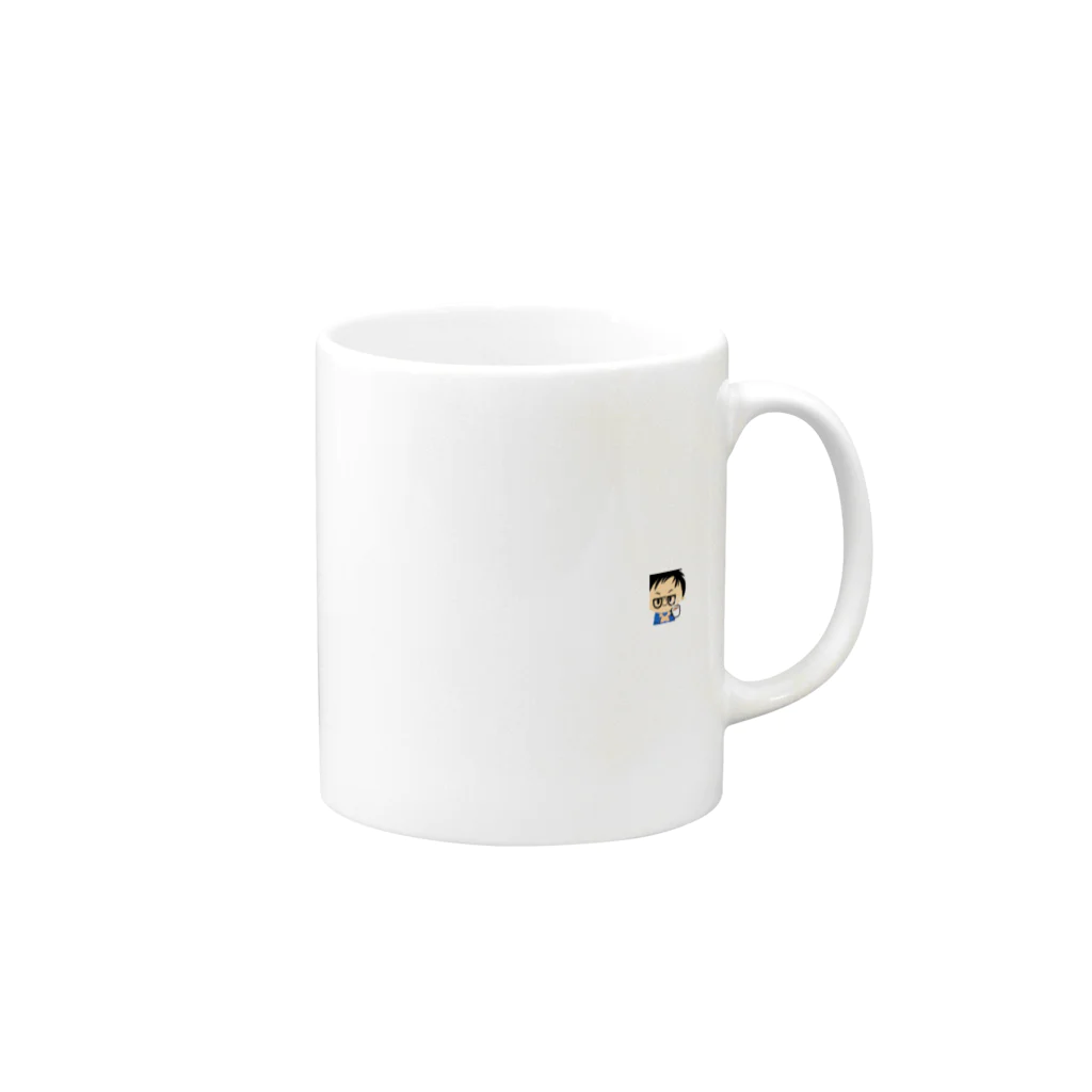 DEG鯖ショップのDEG鯖が大好きだけどもレンチアタックが怖い、そんなあなたに Mug :right side of the handle