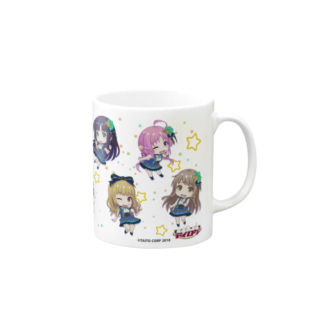 アイログ公式グッズショップの[アイログ]トップ10集合！ Mug :right side of the handle