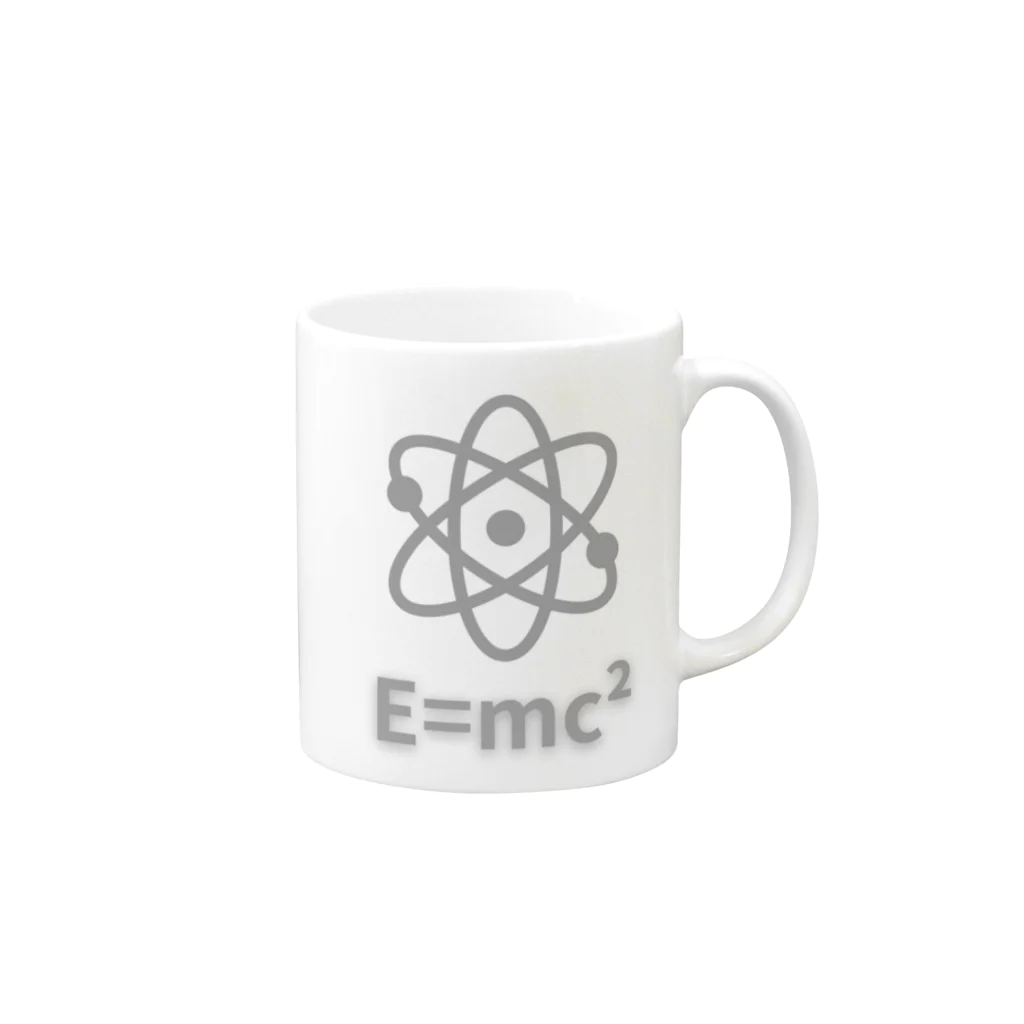 JUNO1970のE=mc² Mug :right side of the handle