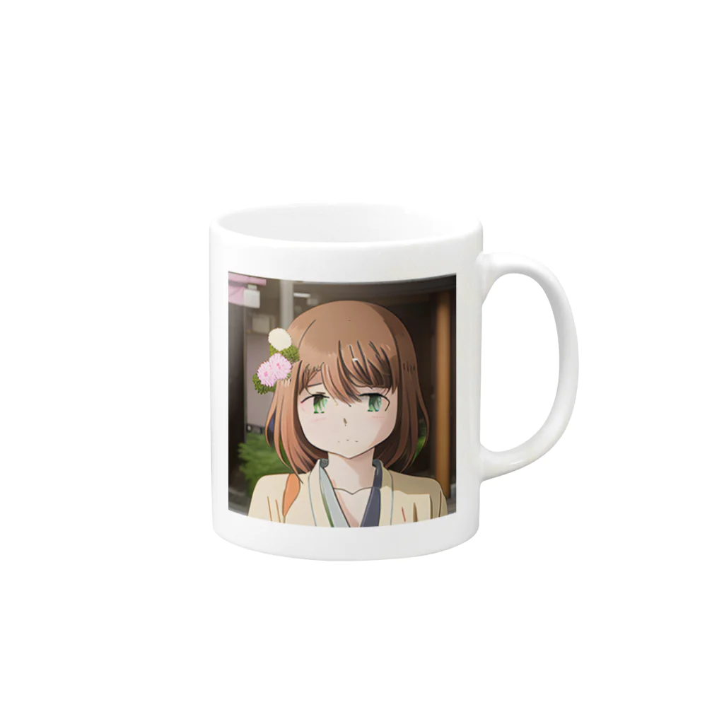 wonderの巫女 Mug :right side of the handle