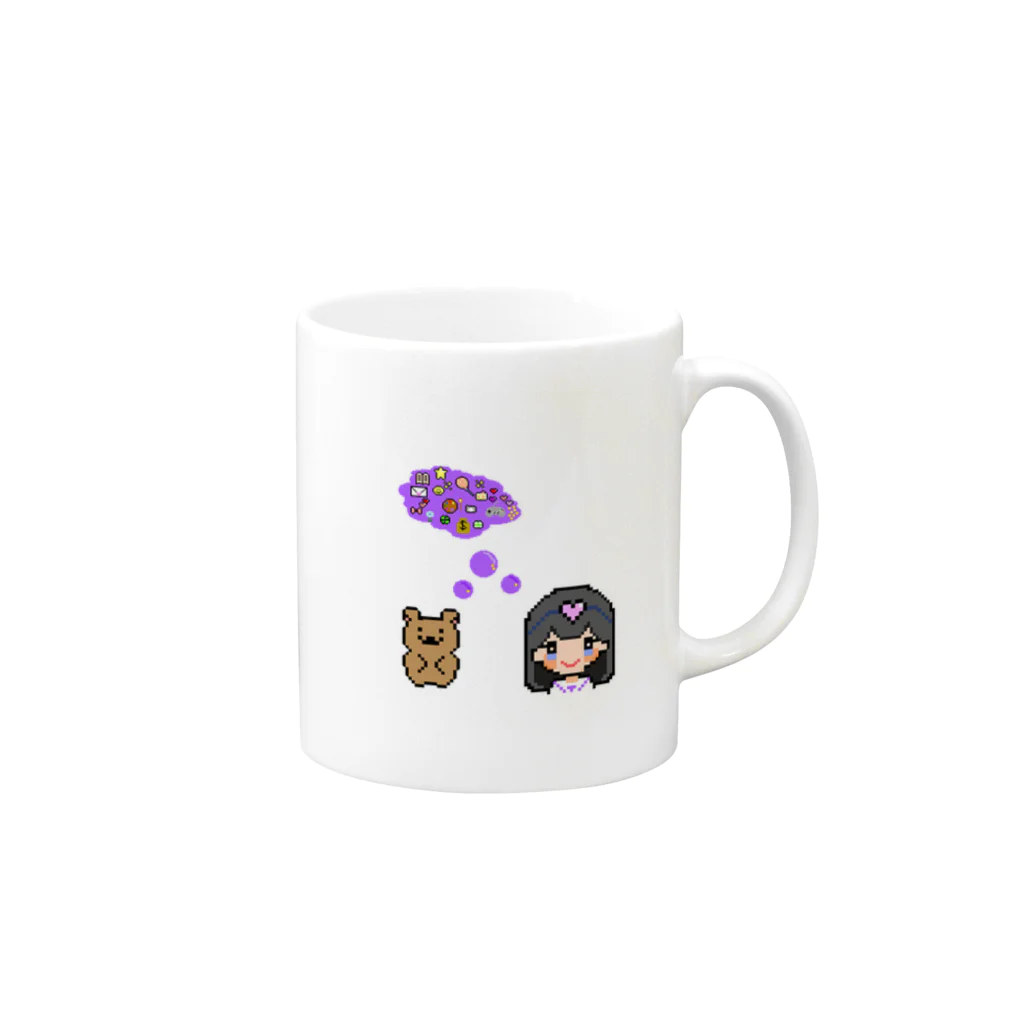 pasonkoのゆめ Mug :right side of the handle