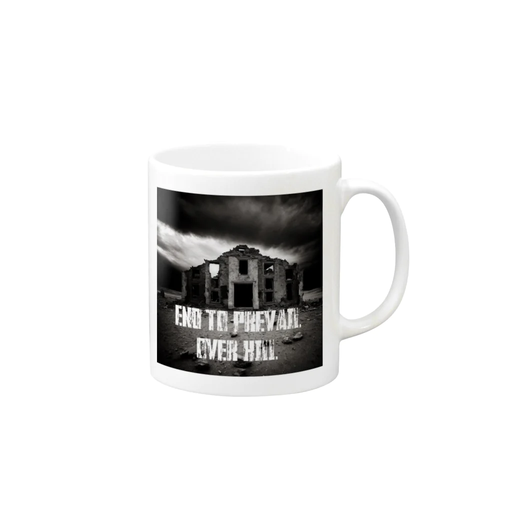 END TO PREVAIL officialのEND TO PREVAIL officialアイテム Mug :right side of the handle