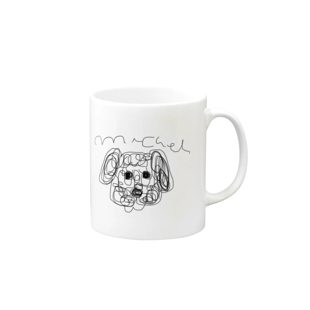 michelのお店のmichel Mug :right side of the handle