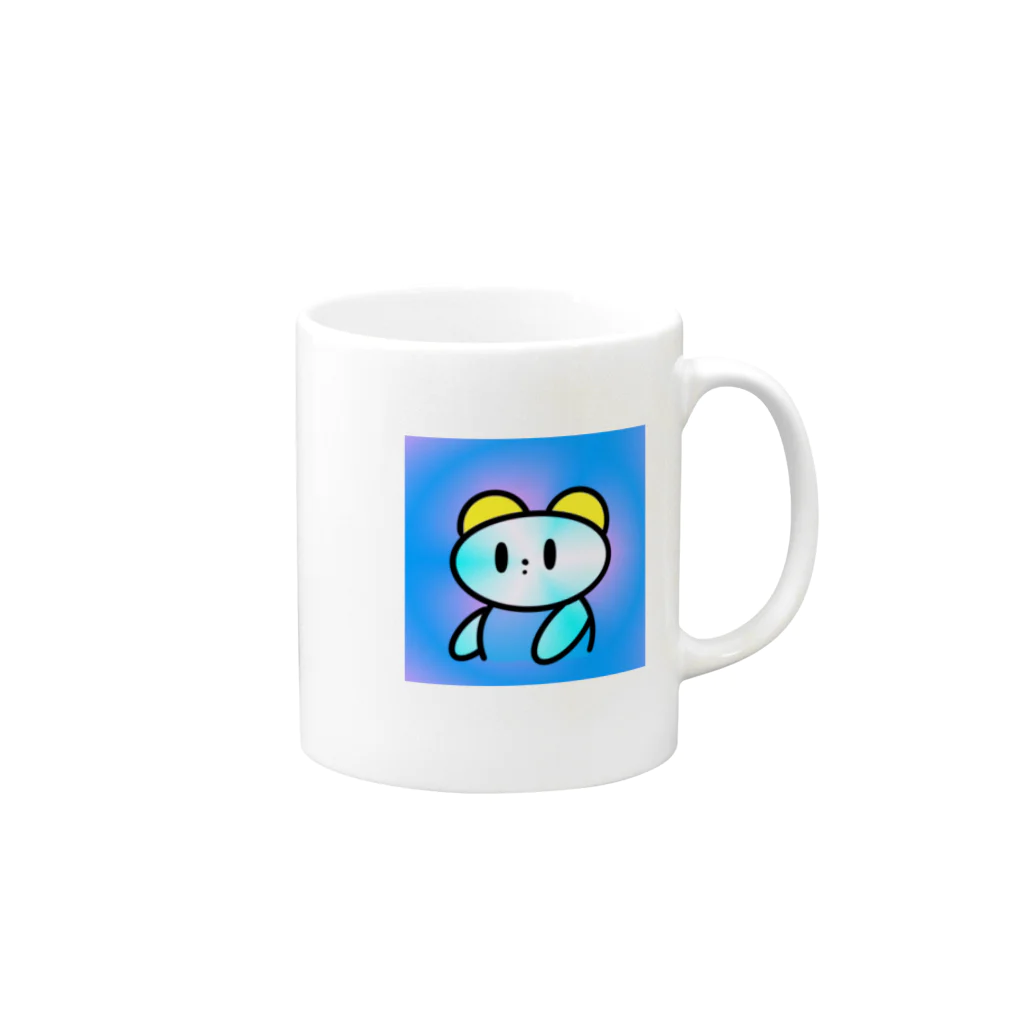 あぽねっとSHOPのpipopa Mug :right side of the handle