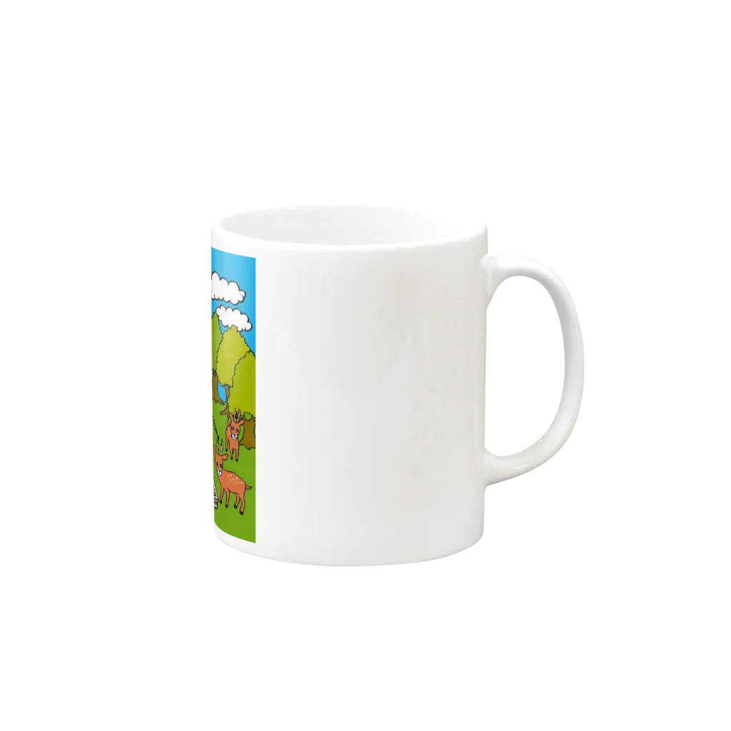 FUMOTOのFUMOマグ Mug :right side of the handle