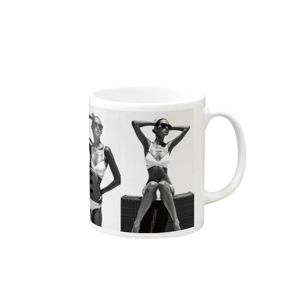 BACI  fashionのマグカップ02 Mug :right side of the handle