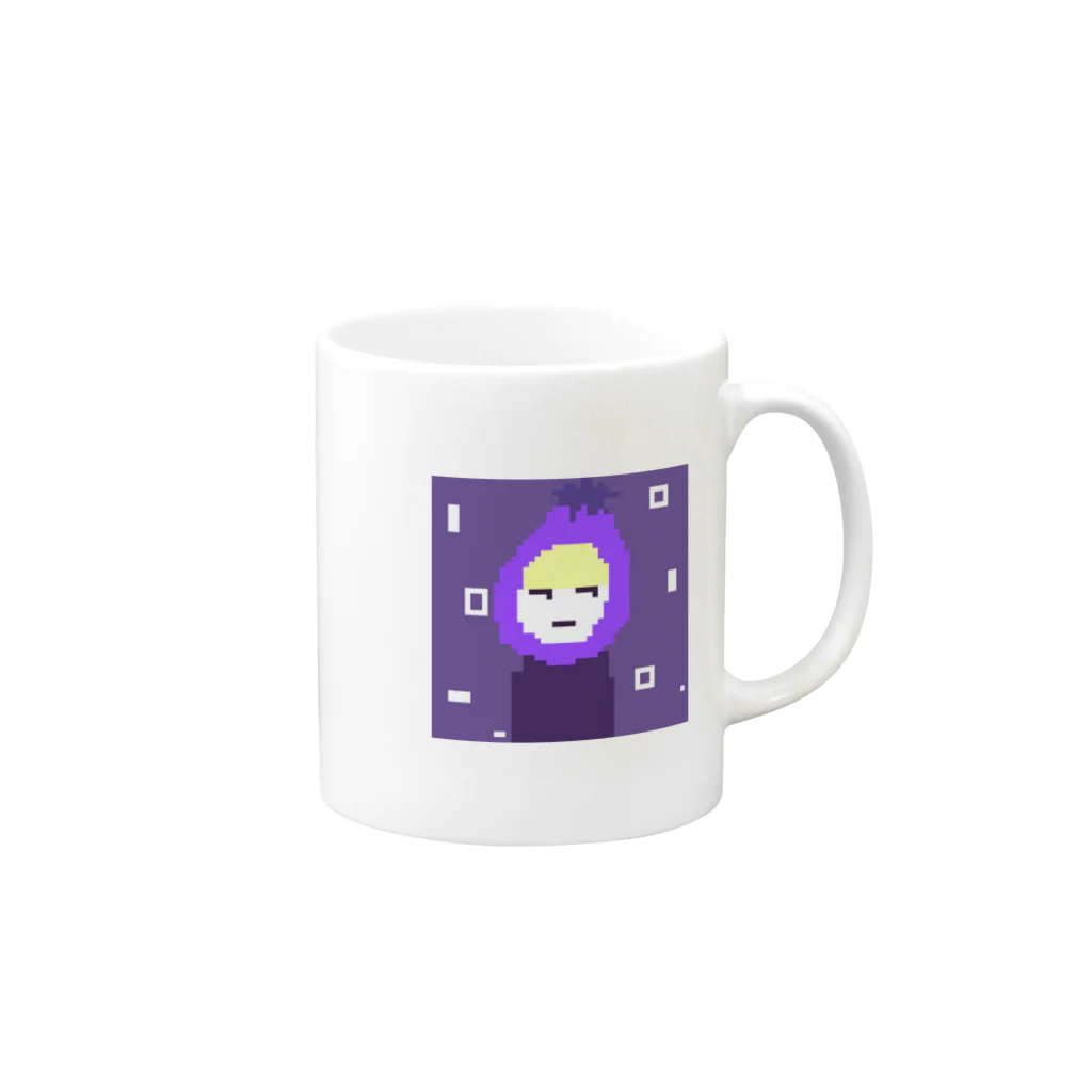 ニッチすぎて、誰も買わない店のおナス🍆 Mug :right side of the handle