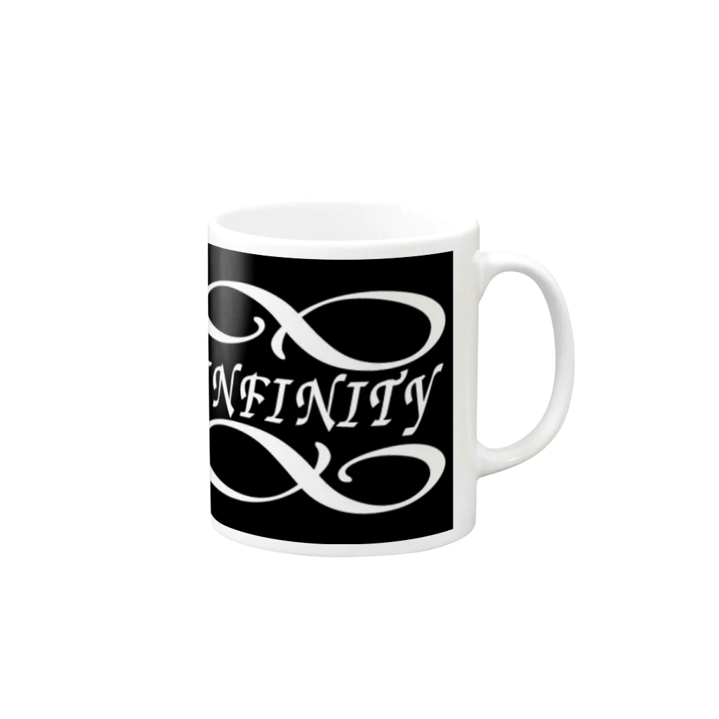 INFINITY∞のINFINITY Mug :right side of the handle