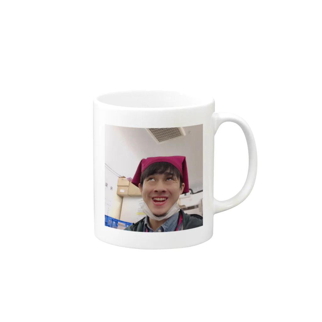 yudai_boy_d_44の平野智也専用iPhoneケース Mug :right side of the handle