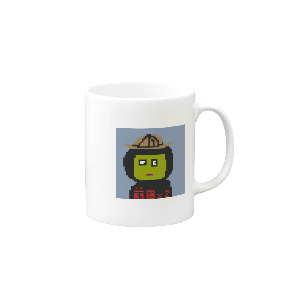 ニッチすぎて、誰も買わない店の前田前田 Mug :right side of the handle