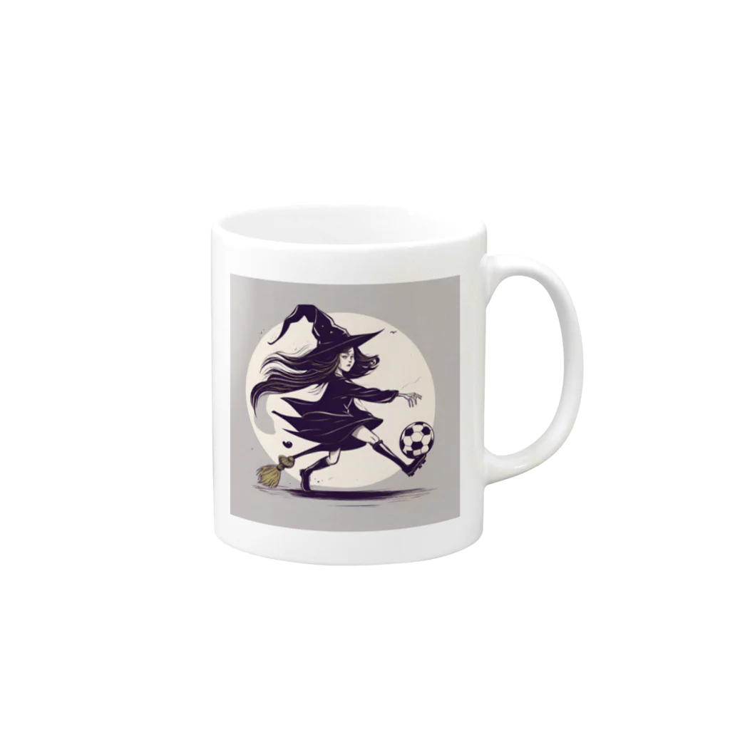 ブティックいろはの魔女 Mug :right side of the handle