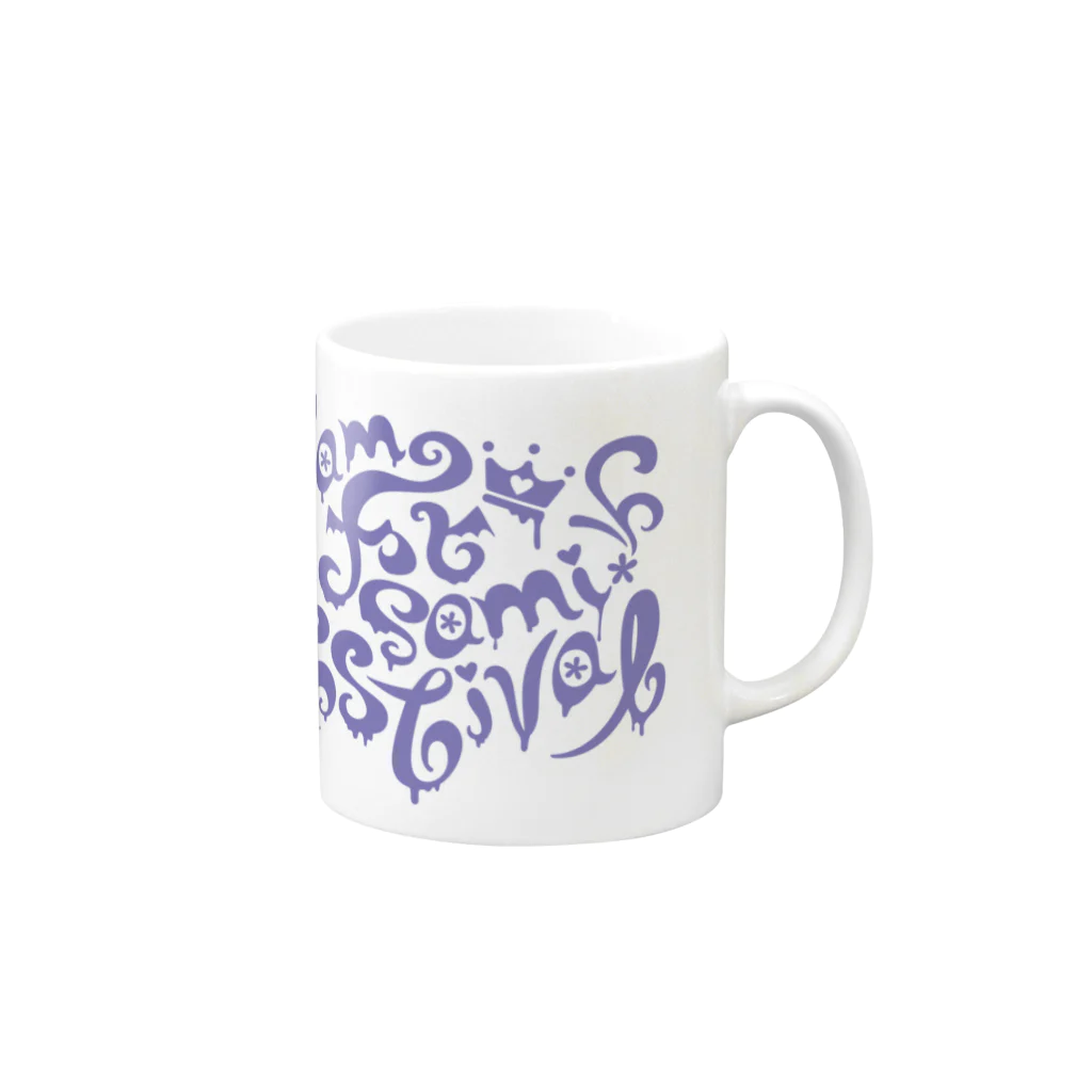 Asamiフェスグッズ WEB STOREのマグカップ2018 Mug :right side of the handle