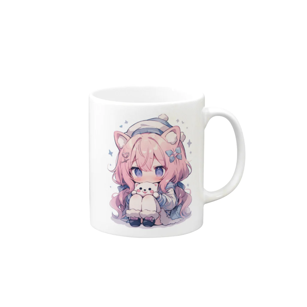 ラビットホーム（RH）のRH Mug :right side of the handle