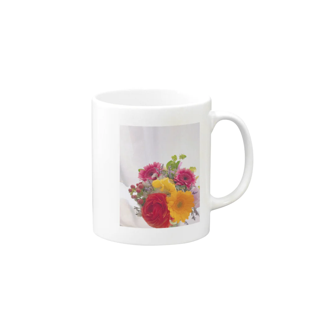 0showのflo_8 Mug :right side of the handle