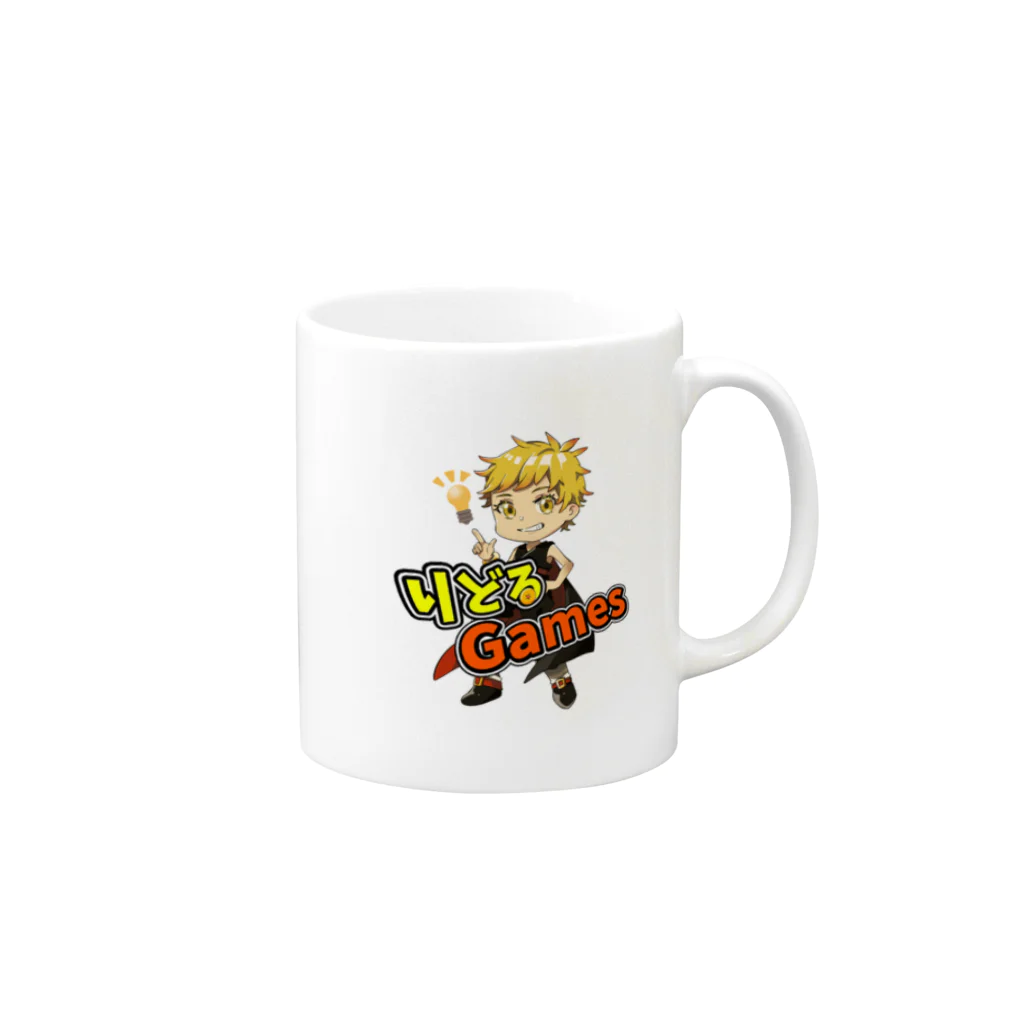 りどるGamesグッズのりどるGamesグッズ Mug :right side of the handle