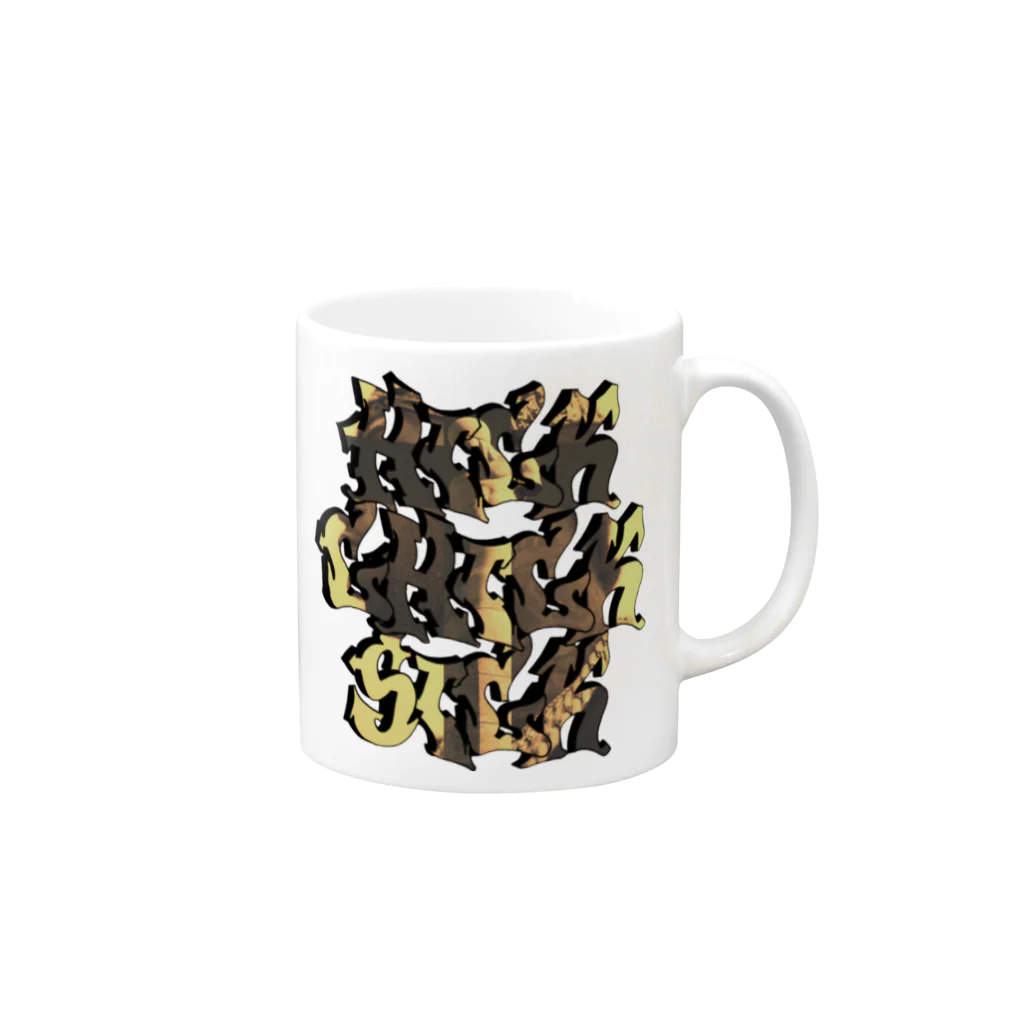 Hick Chick SickのHCS Mug :right side of the handle