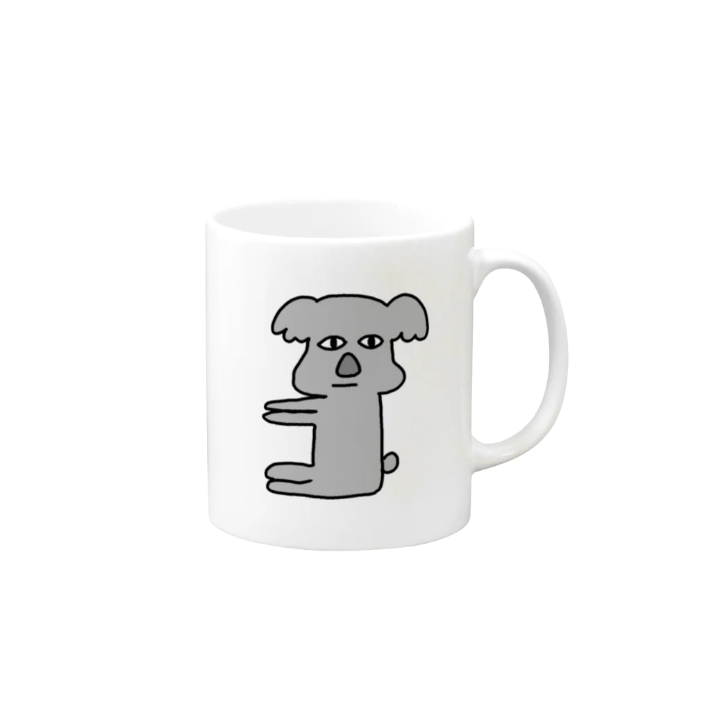 【国境なき壁画】の コアッラ【国境なき壁画】 Mug :right side of the handle