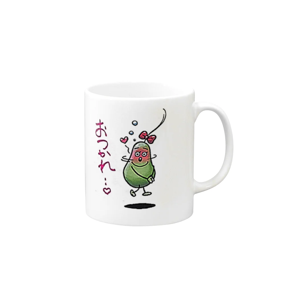 Tukushi のアンとプラトン Mug :right side of the handle