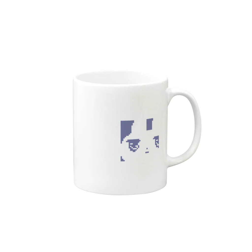 おりょうり教室のみつめるうさ Mug :right side of the handle