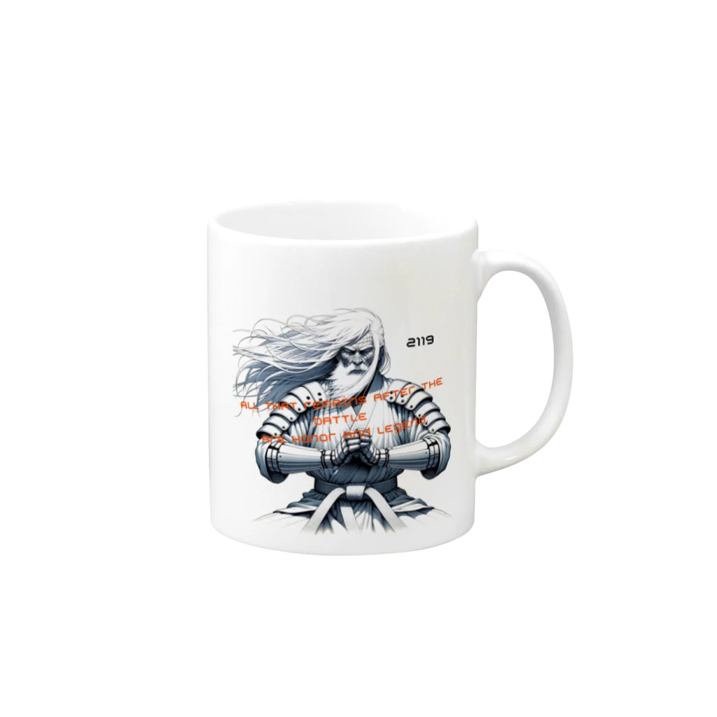 mahiroxの武道の達人 Mug :right side of the handle