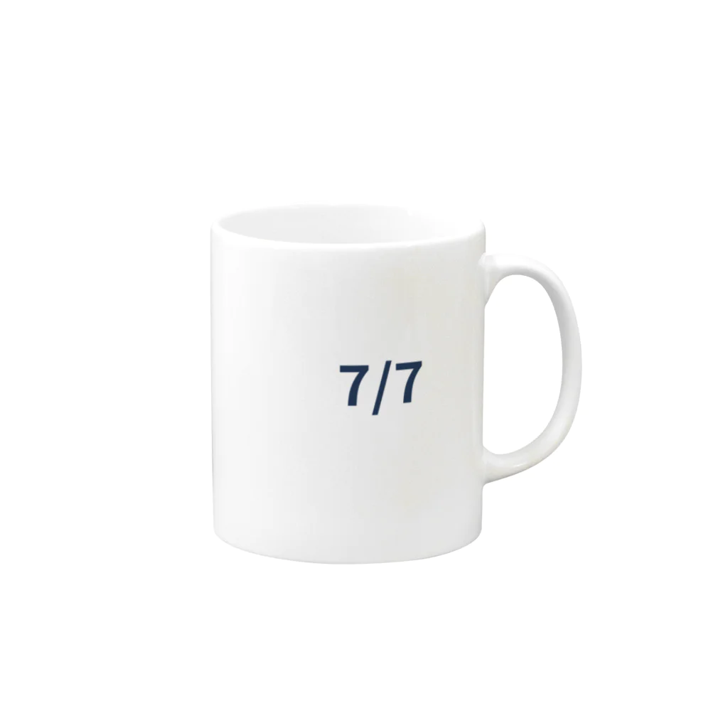 AY-28の日付グッズ7/7バージョン Mug :right side of the handle