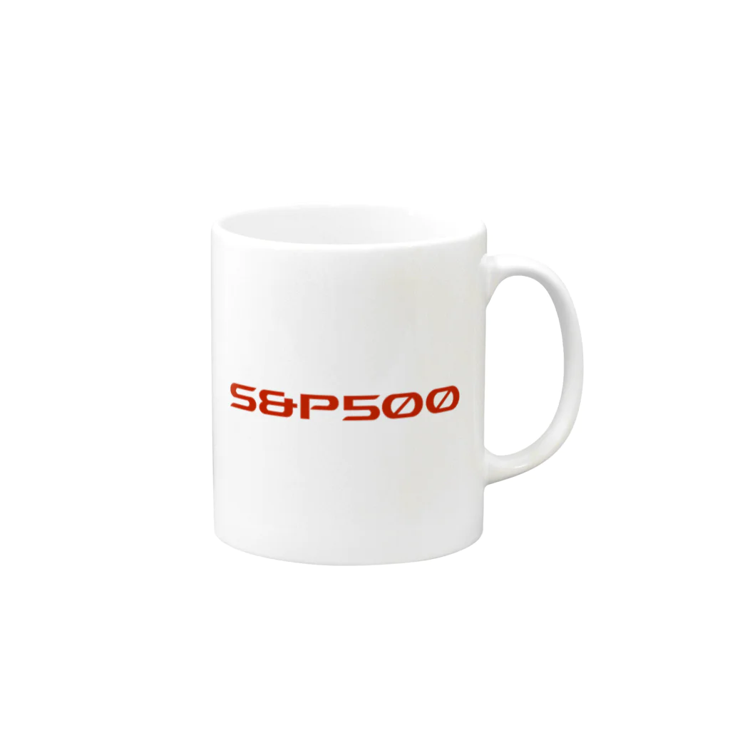 ちょーやのS&P500 Mug :right side of the handle