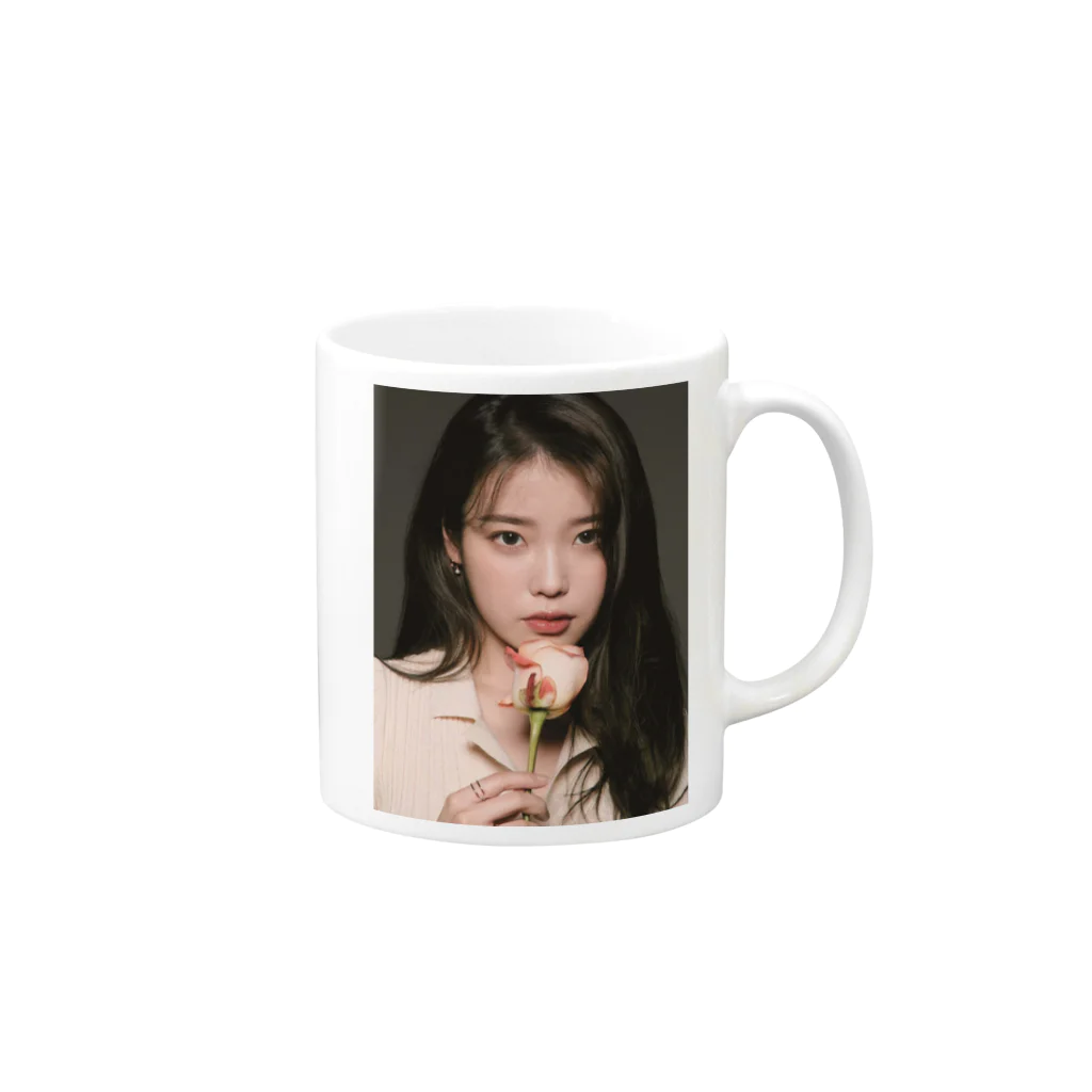 Photographer　JPの美人 Mug :right side of the handle