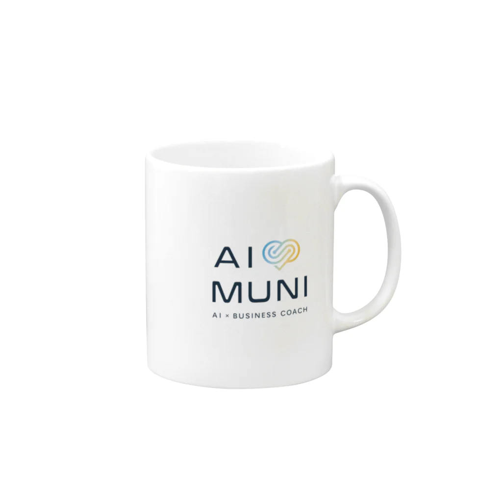 スナックまさこのAI MUNI Mug :right side of the handle