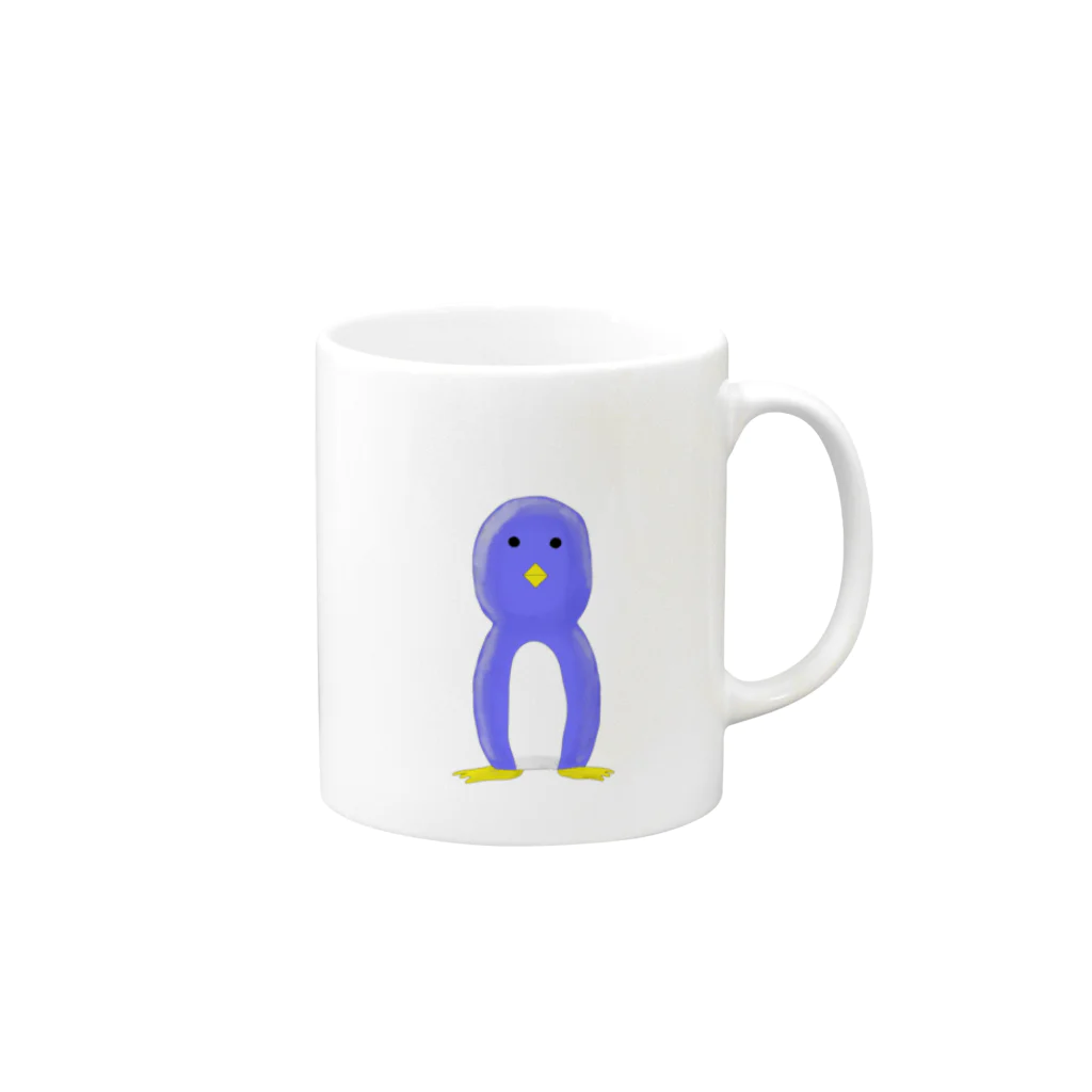 yuruyuruのぺんぎん。グッズ Mug :right side of the handle