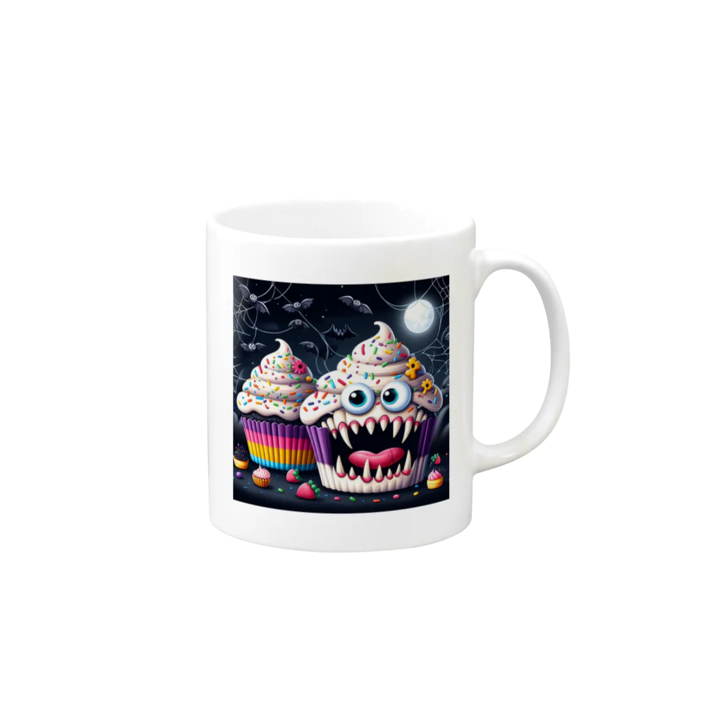 Sho-craftのMonster Cup Cakes03 マグカップの取っ手の右面