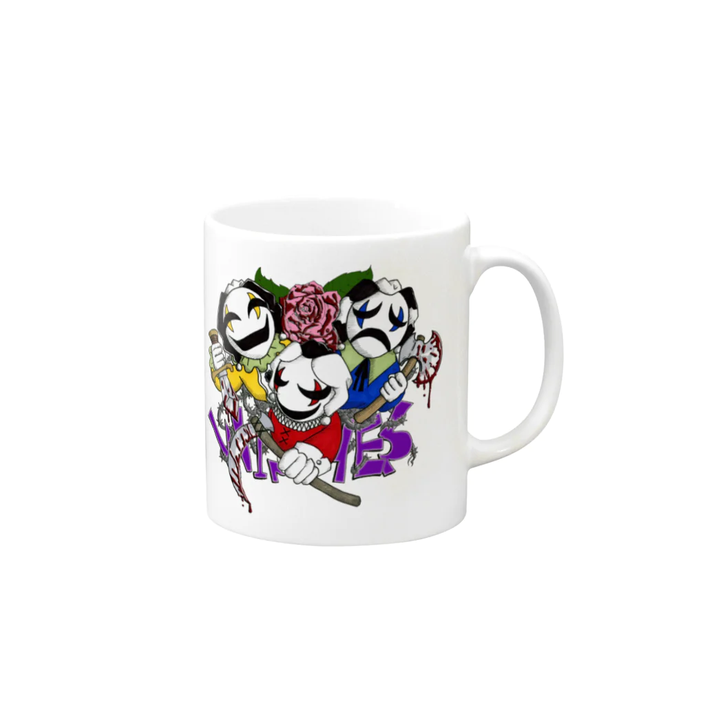 カドルスのwishes Mug :right side of the handle