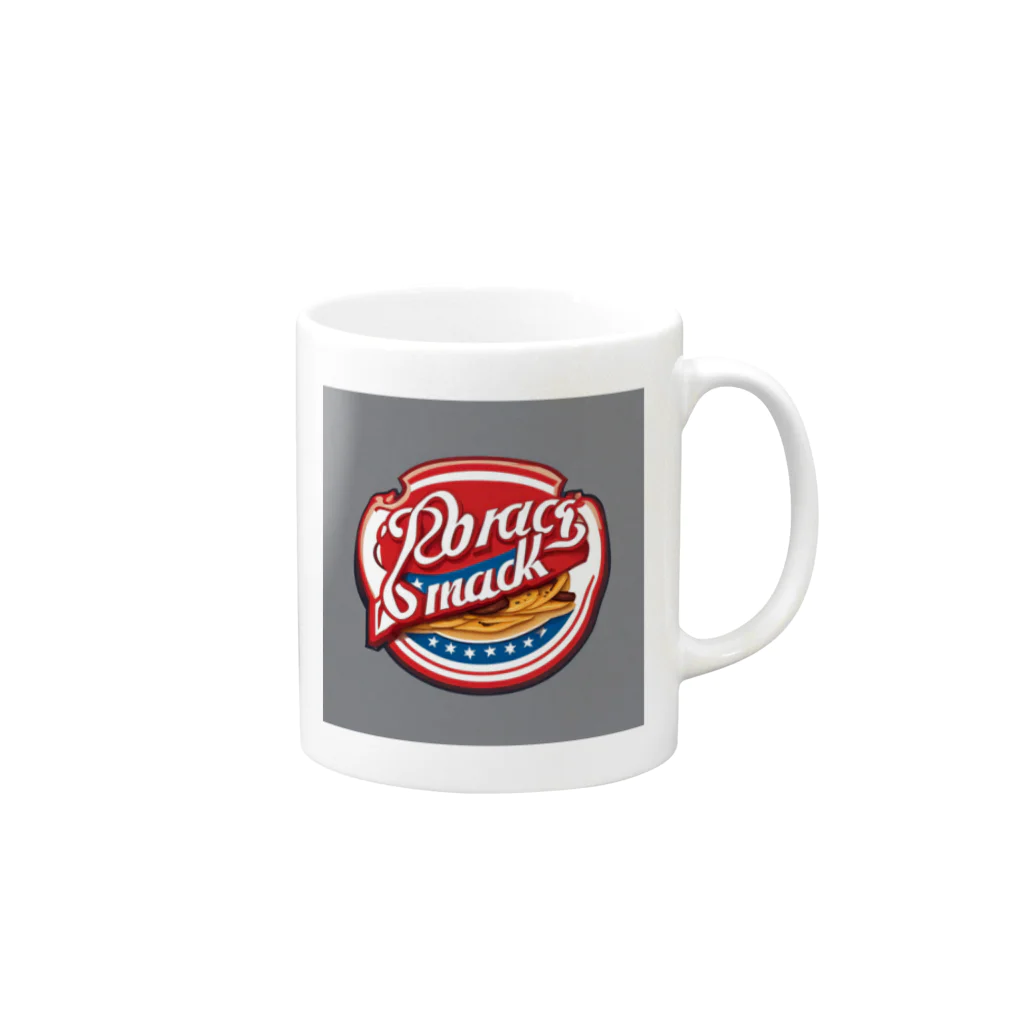 kentakyのアメリカンスナック Mug :right side of the handle