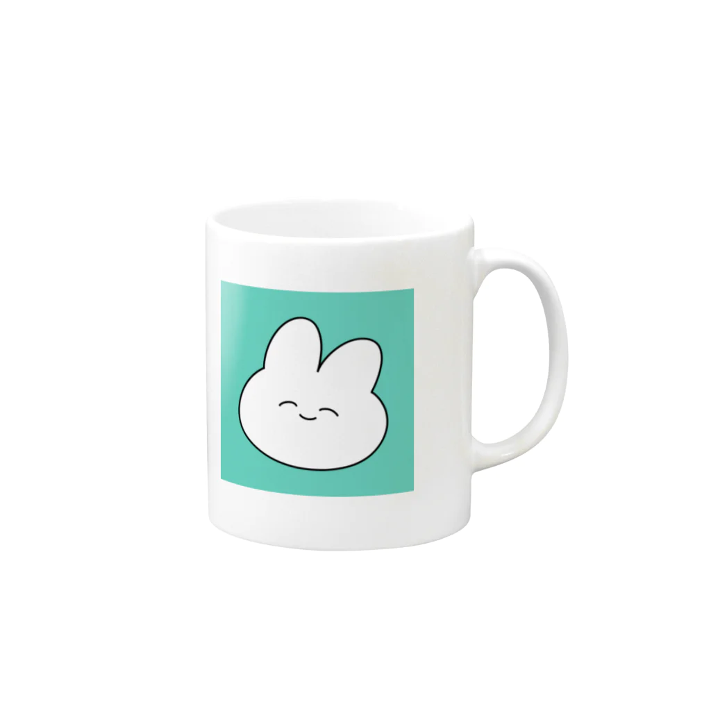 いぬビンゴのにっこりナツイちゃん Mug :right side of the handle