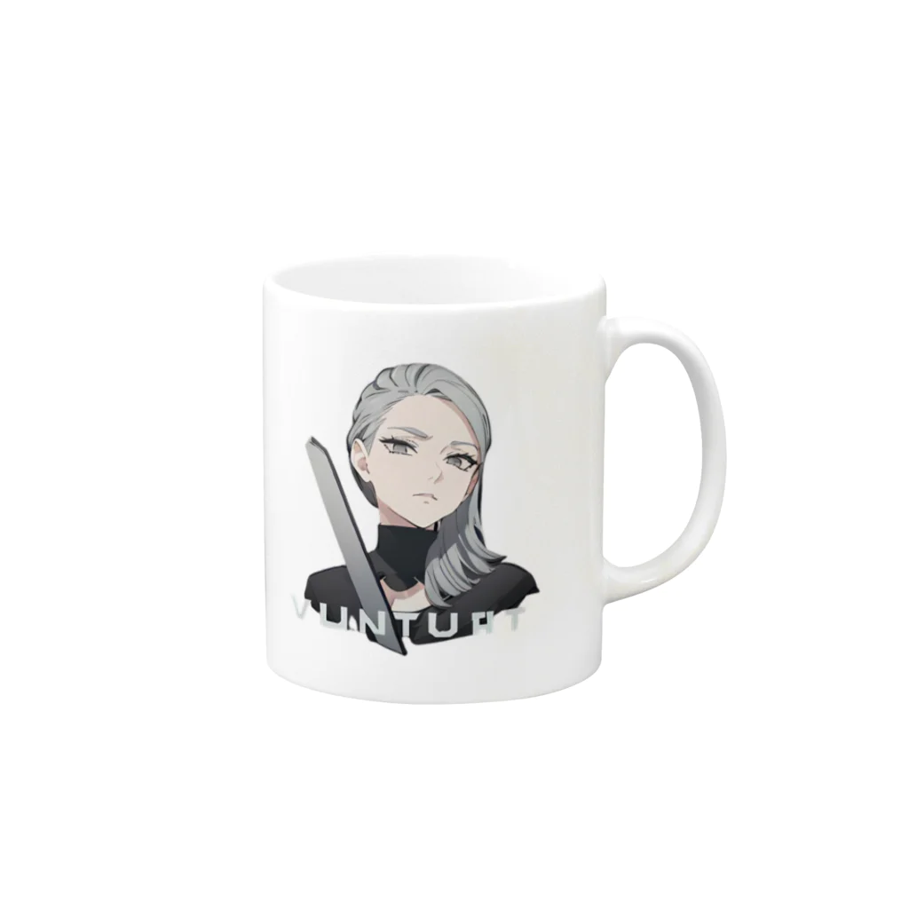 Humaniy.Japan公式サイトのベンチャー社長vo.3 Mug :right side of the handle