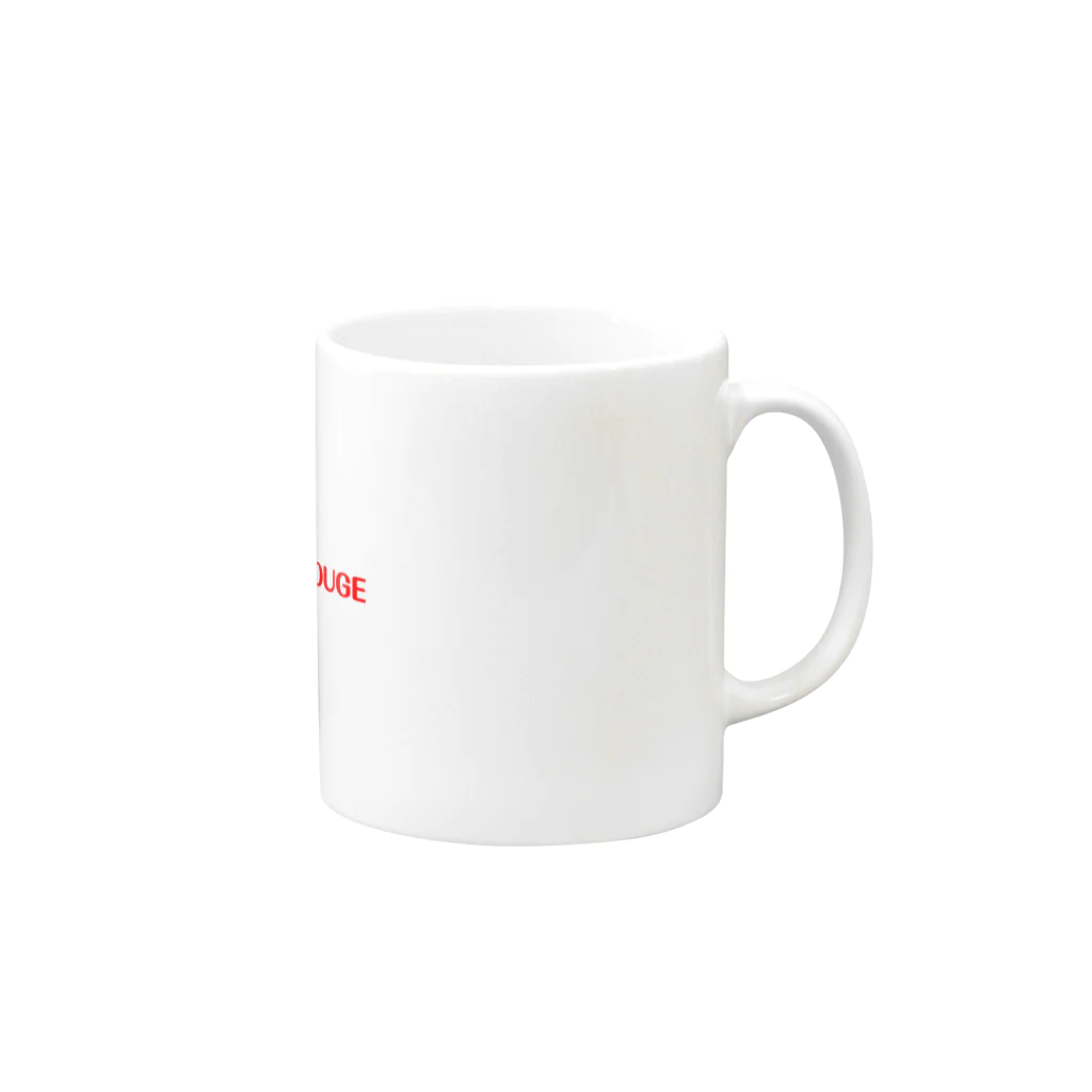 PetiteFranceのBLEU BLANC ROUGE Mug :right side of the handle