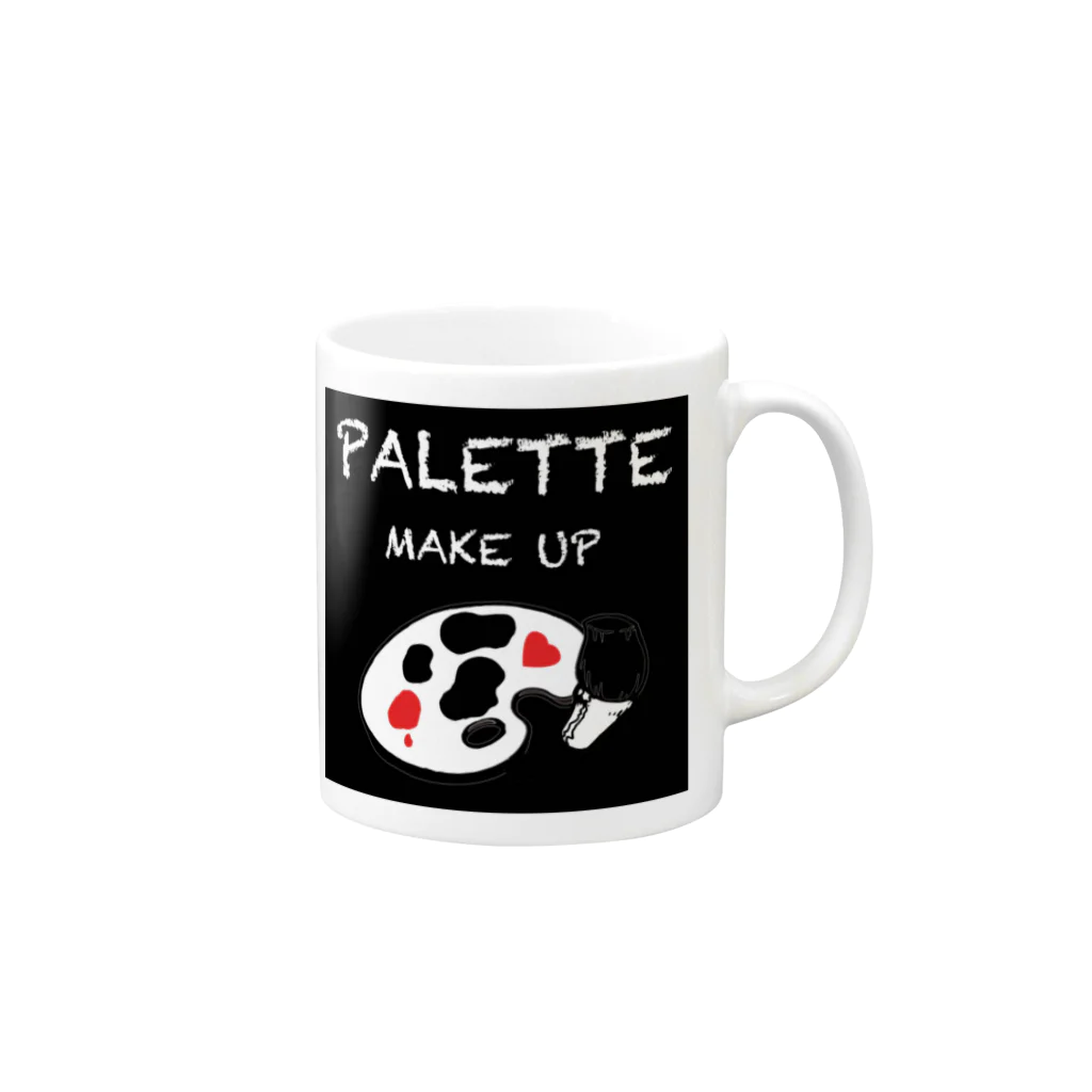 Hair-Make Studio PALETTEのHair-Make Studio PALETTE Mug :right side of the handle