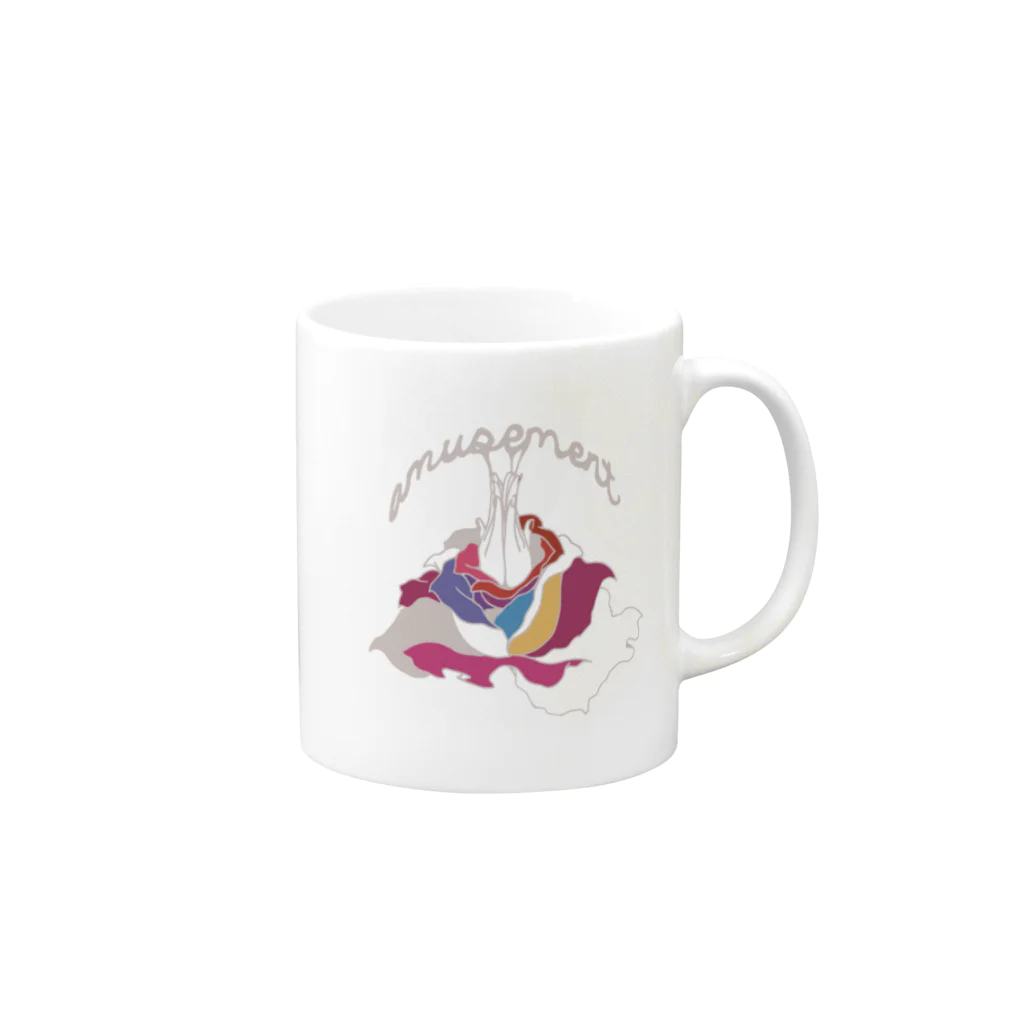 majoccoの喜び Mug :right side of the handle