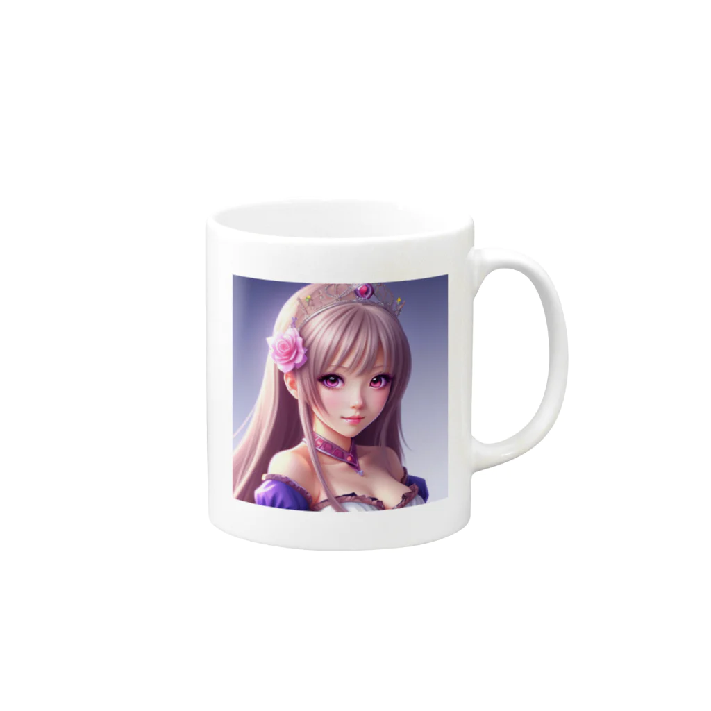 KSK SHOPの美少女アイドル Mug :right side of the handle