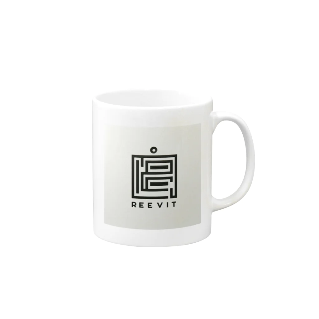 レイビットのREEVIT（レイビット） Mug :right side of the handle