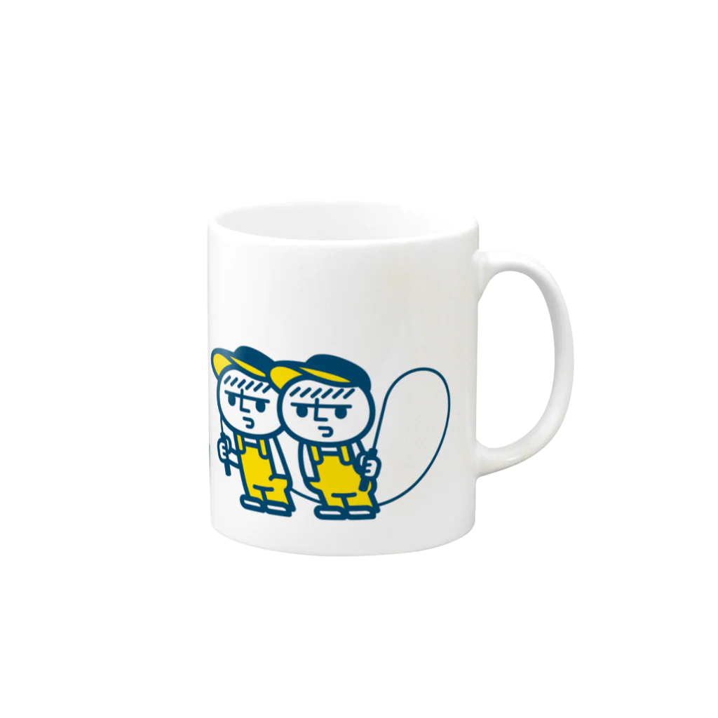 NAWA BROS. DESIGNのNAWA-BROS. DESIGN MUG CUP マグカップの取っ手の右面