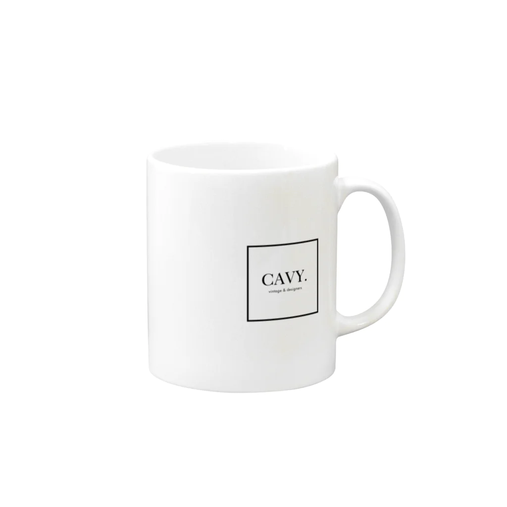 CAVY.のCAVY. マグカップの取っ手の右面