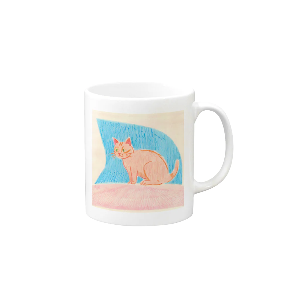 suisuishopの猫の日常A Mug :right side of the handle