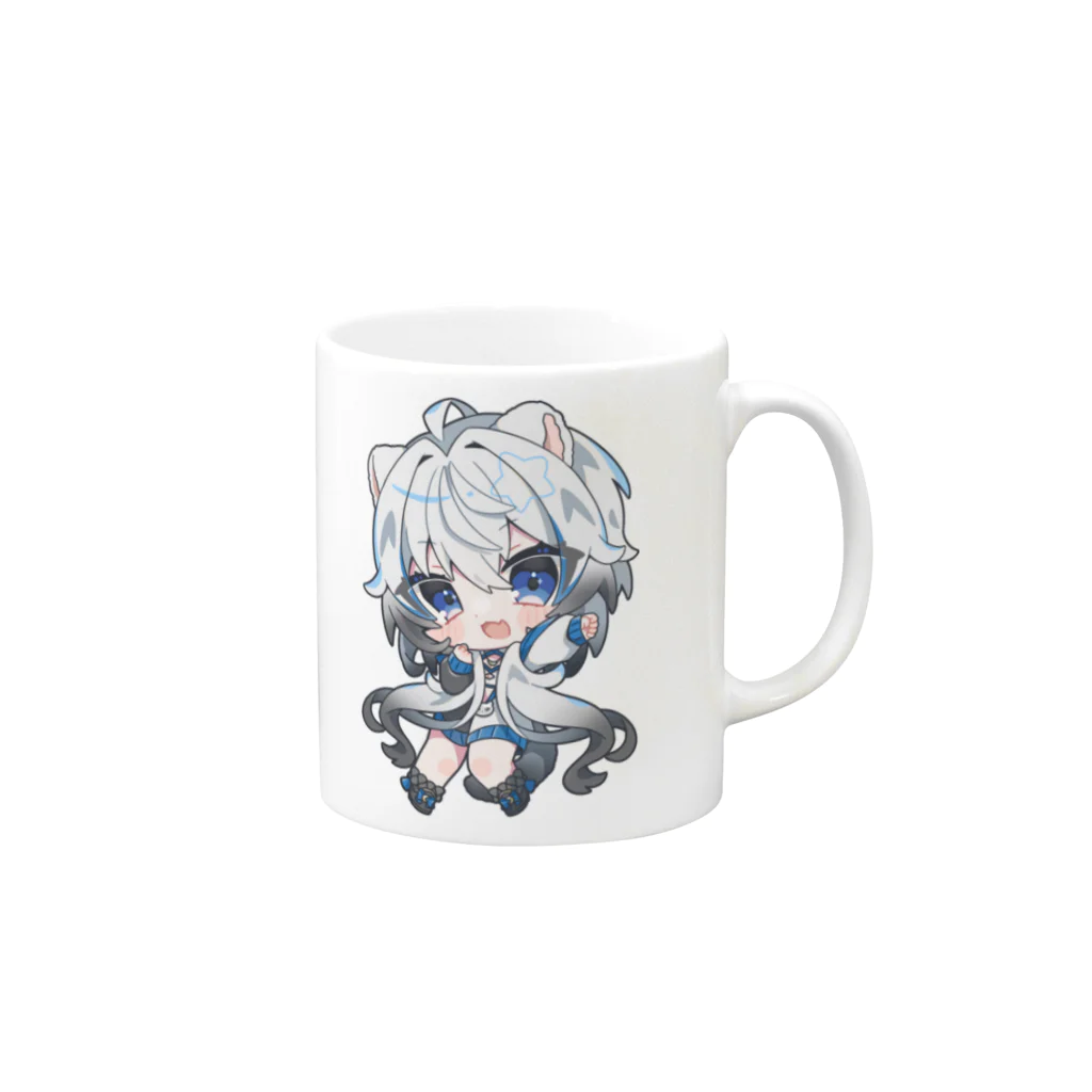 Shikisai Goods!の色彩くん Mug :right side of the handle