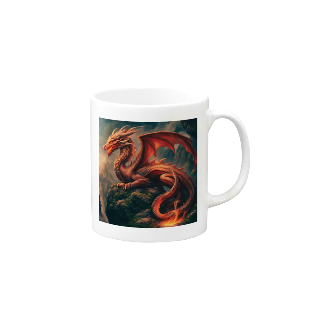 Dragon-EyeのDragon-Eye#0003 Mug :right side of the handle