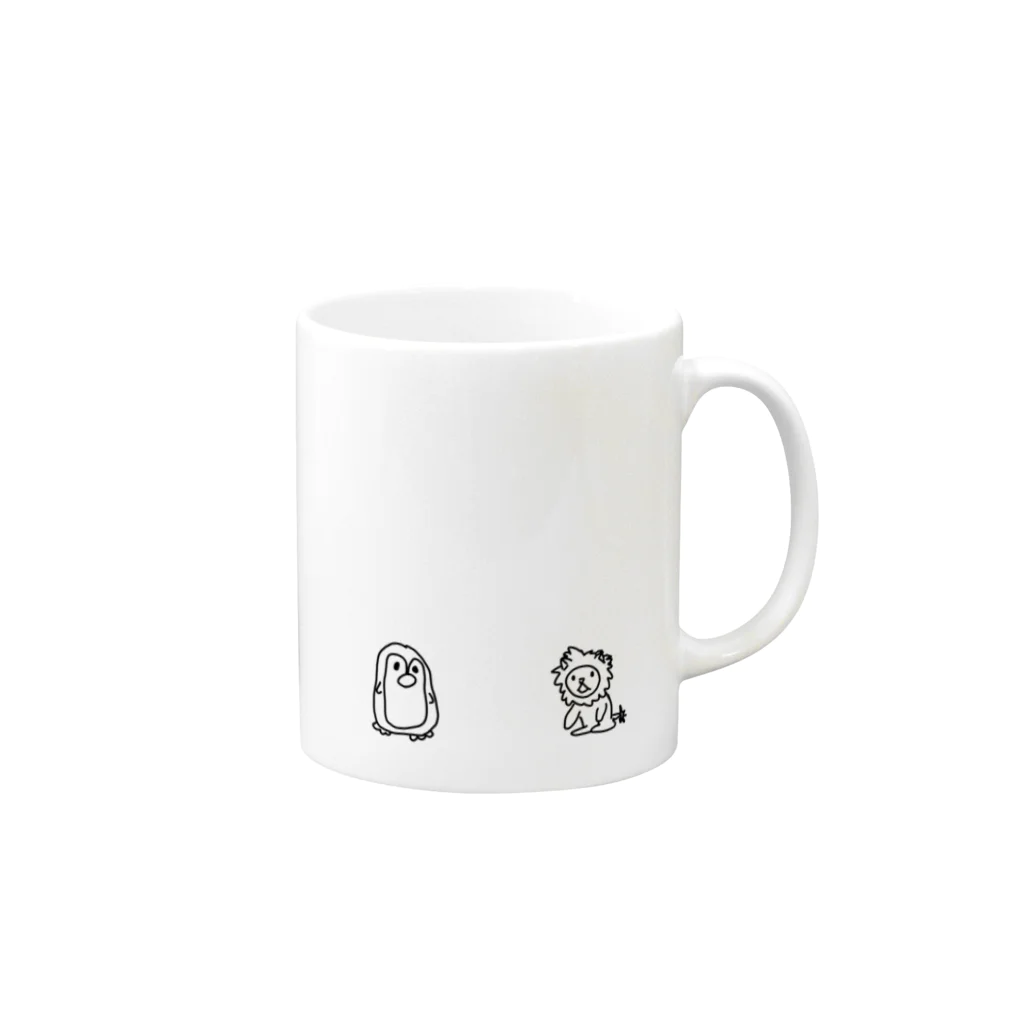 投資入門アニメの投資入門アニメマグカップ Mug :right side of the handle