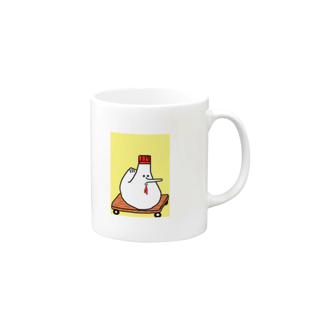 ちむちむのピーター Mug :right side of the handle