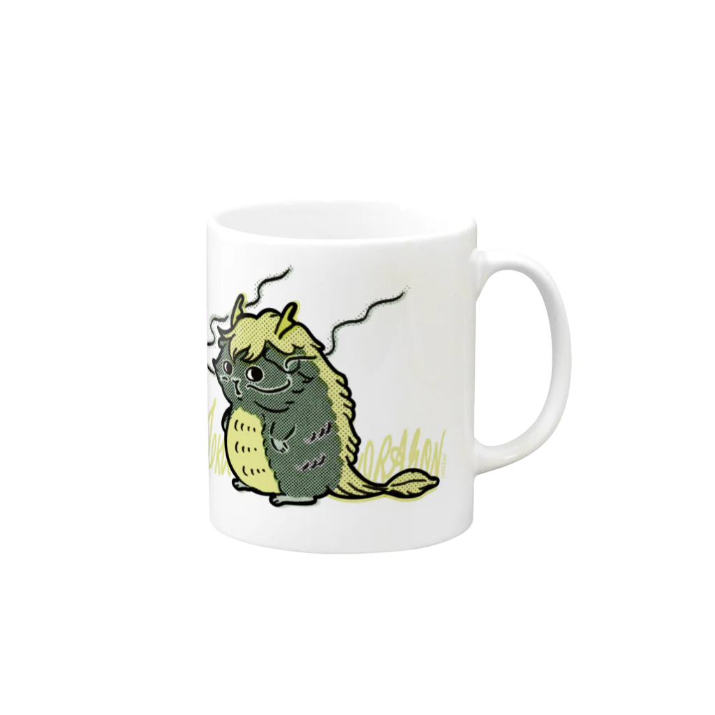 cossoriのテンジクドラゴン Mug :right side of the handle