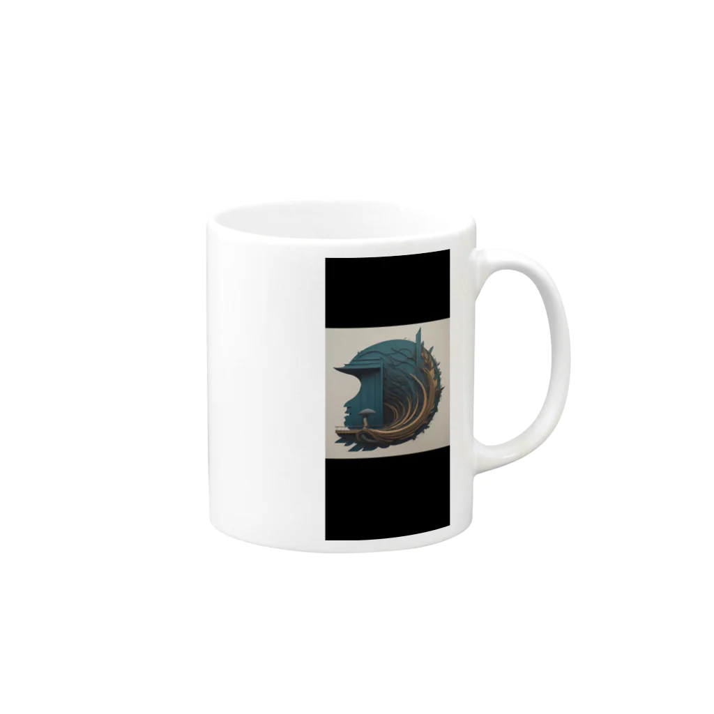 J-BRAVEの空想と妄想 Mug :right side of the handle