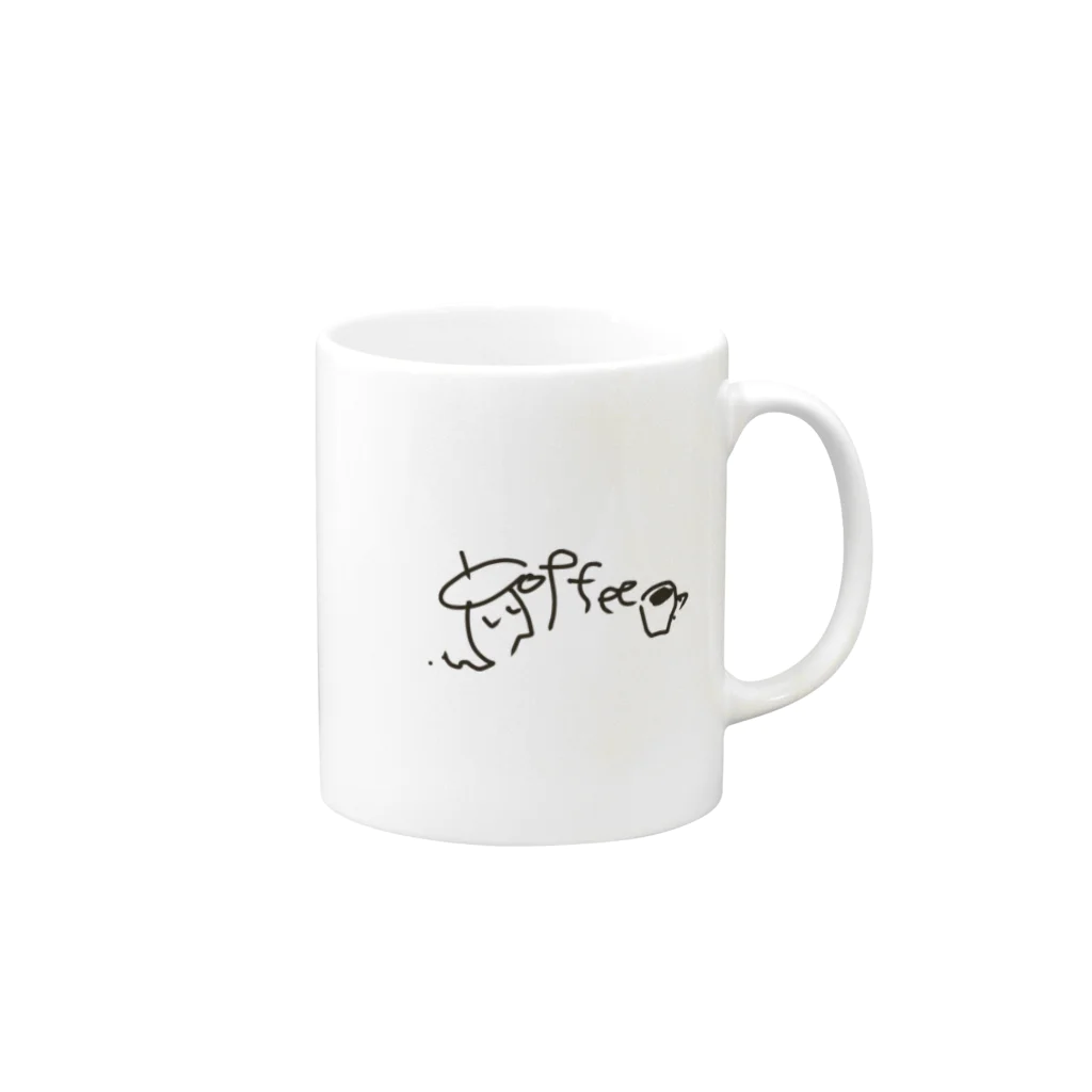 aoiroのCoffeee Mug :right side of the handle